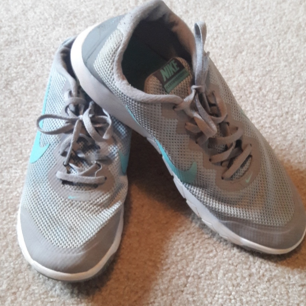 Nike Flex Experience RN 4 Gray & Turquoise 👟